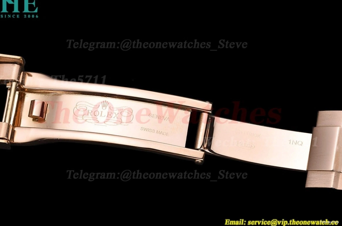 Diamond 126655 MY8215 GDF Dot Yacht-Master SS RG 40mm 0304